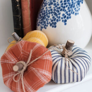 Decorative Fabric Pumpkin