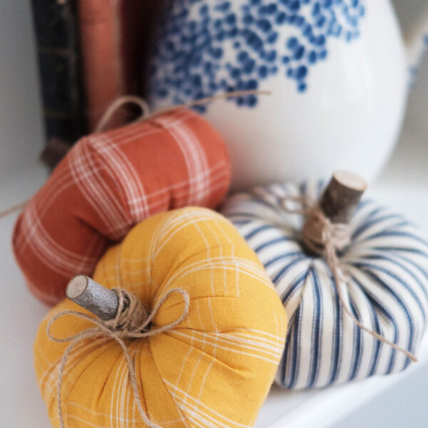 Decorative Fabric Pumpkin