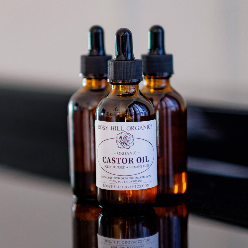 Organic Castor Oil - Cold Pressed & Hexane Free