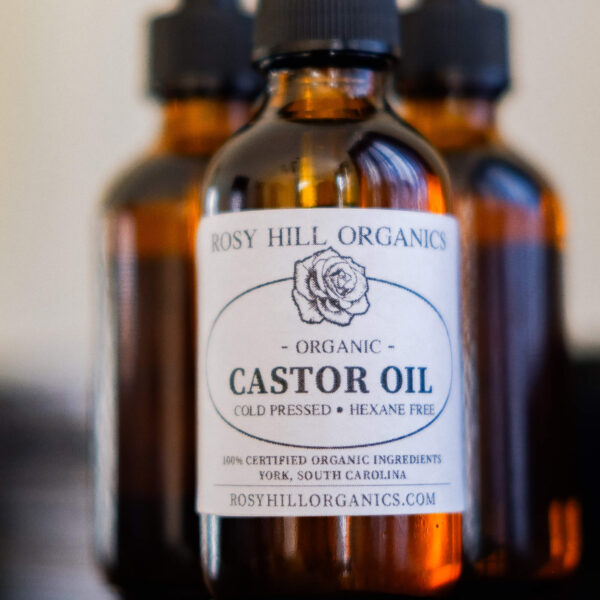 Organic Castor Oil - Cold Pressed & Hexane Free