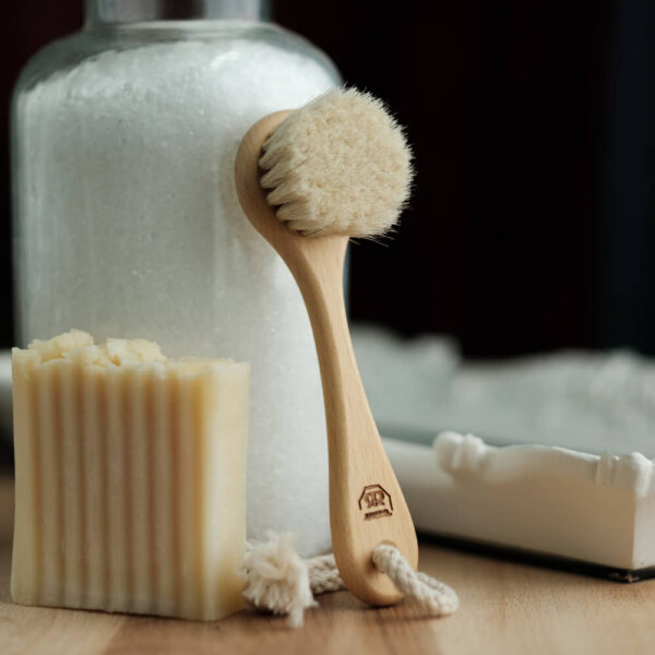 Natural Goat Hair Face Brush