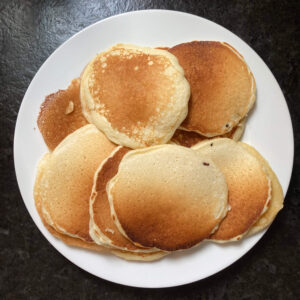 Fluffy, homemade pancakes - Rosy Hill Organics Recipes