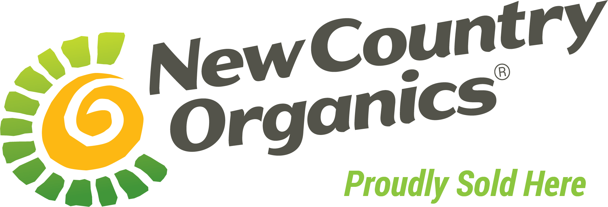 New Country Organics Proudly Sold Here