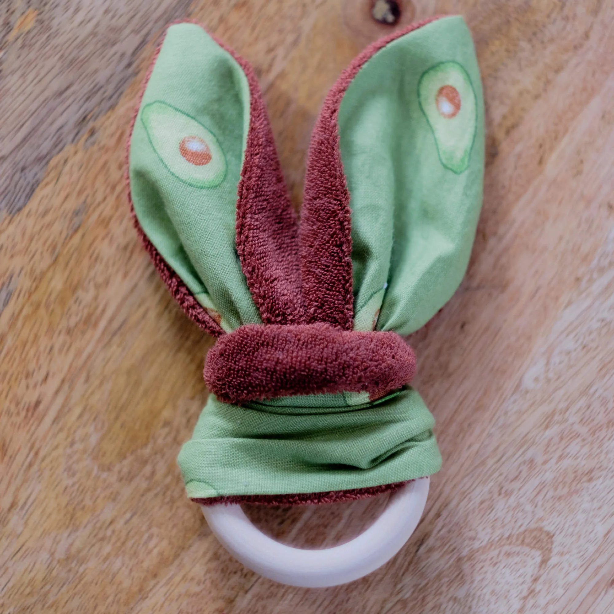 100% Organic Cotton Teether