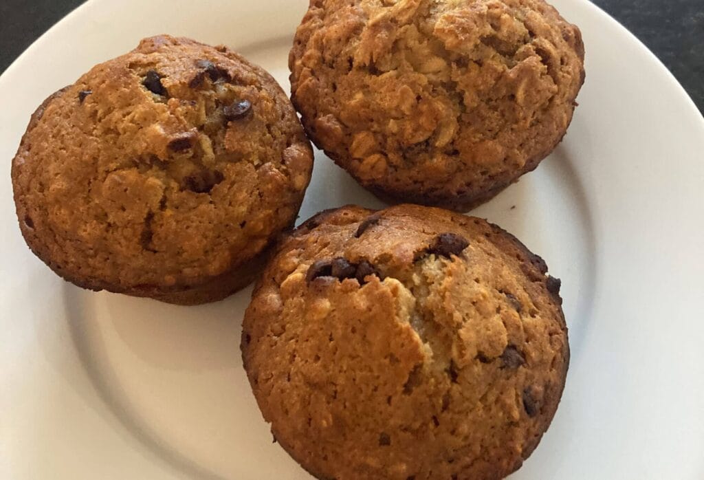 Applesauce Oat Muffins