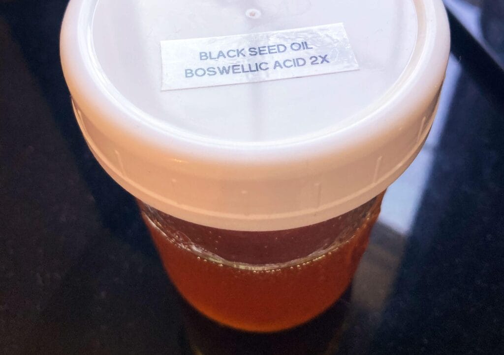 Boswellic Acid 1 Boswellic Acid infused in Black Seed Oil