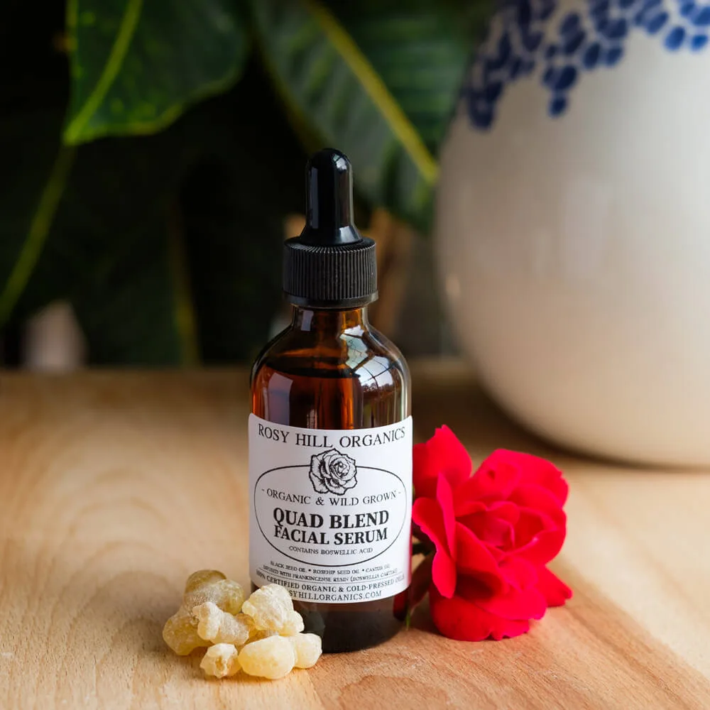 Rosy Hill Organics 9 Quad Blend Facial Serum