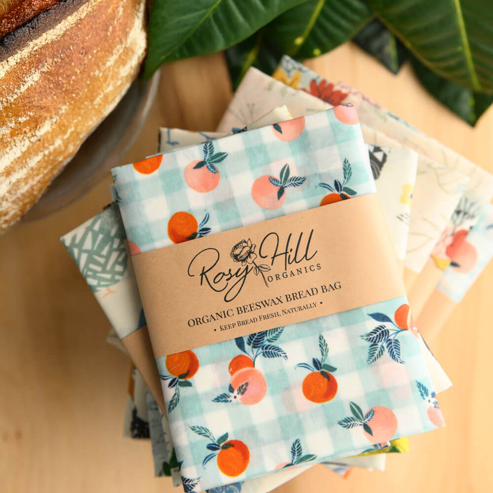 Organic Beeswax Bread Bag