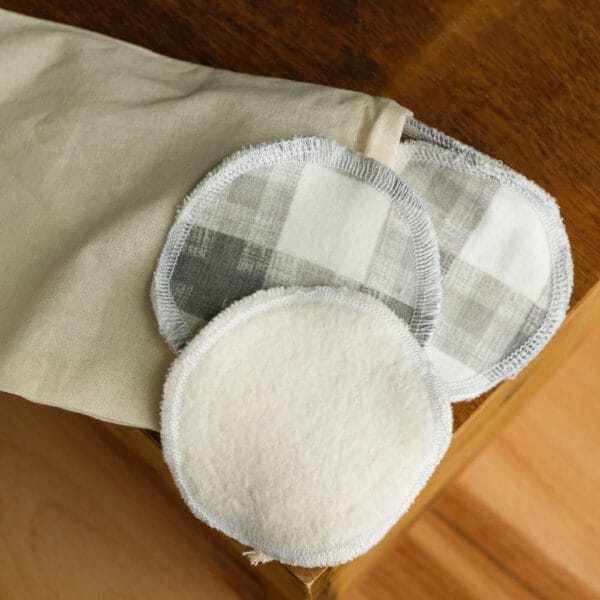 Organic Reusable Cotton Plaid