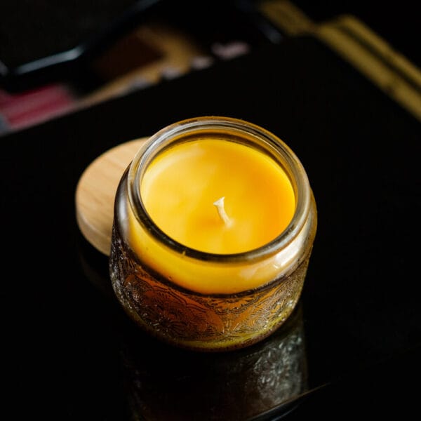 Hand Poured 100% Beeswax Candle