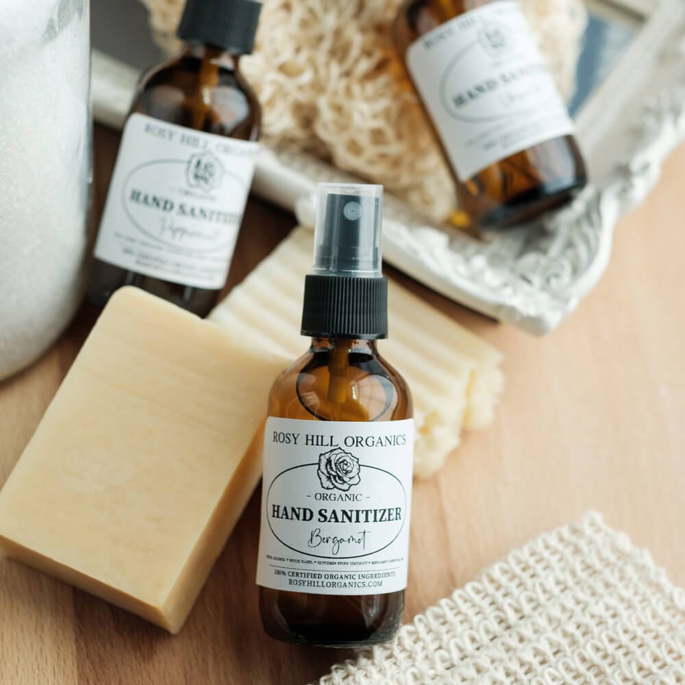 Organic Hand Sanitizer - Bergamot