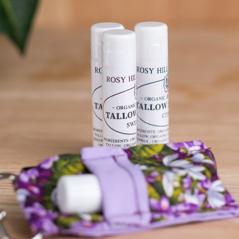 Organic Tallow Lip Balm