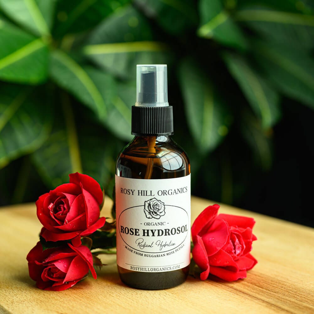 Organic Rose Hydrosol - Organic Rose Water