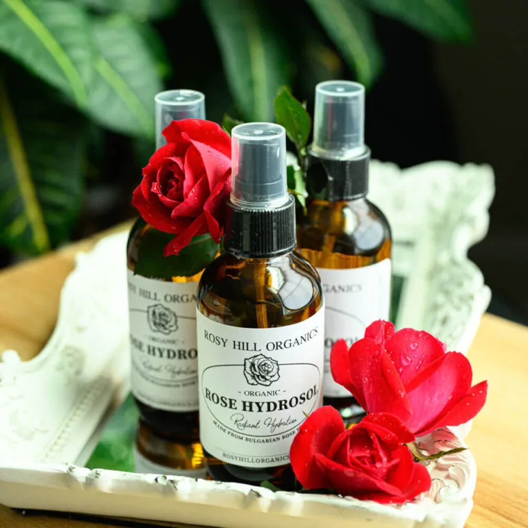 Organic Rose Hydrosol - Organic Rose Water