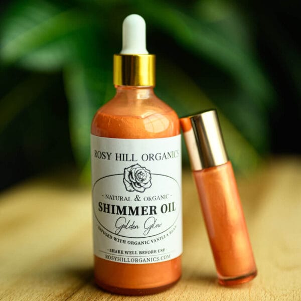 Organic Shimmer Oil - for body & face
