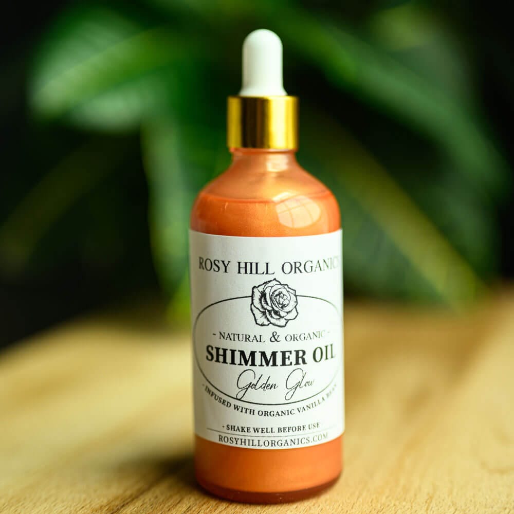 Organic Shimmer Oil - Golden Glow
