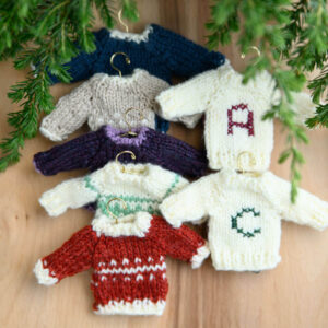 Knit Sweater Ornaments