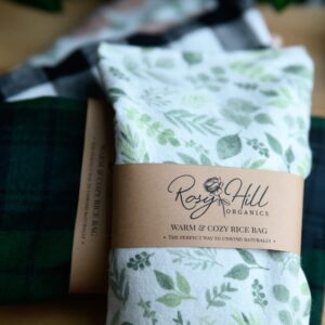 Rosy Hill Organics 8 Warm & Cozy Rice Bags