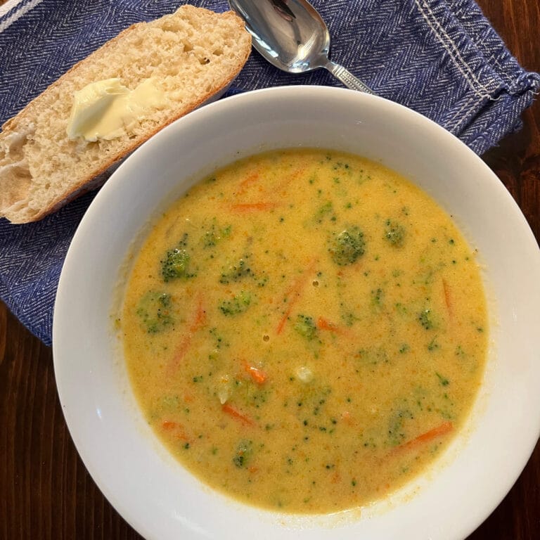 Broccoli Cheddar Soup Recipe