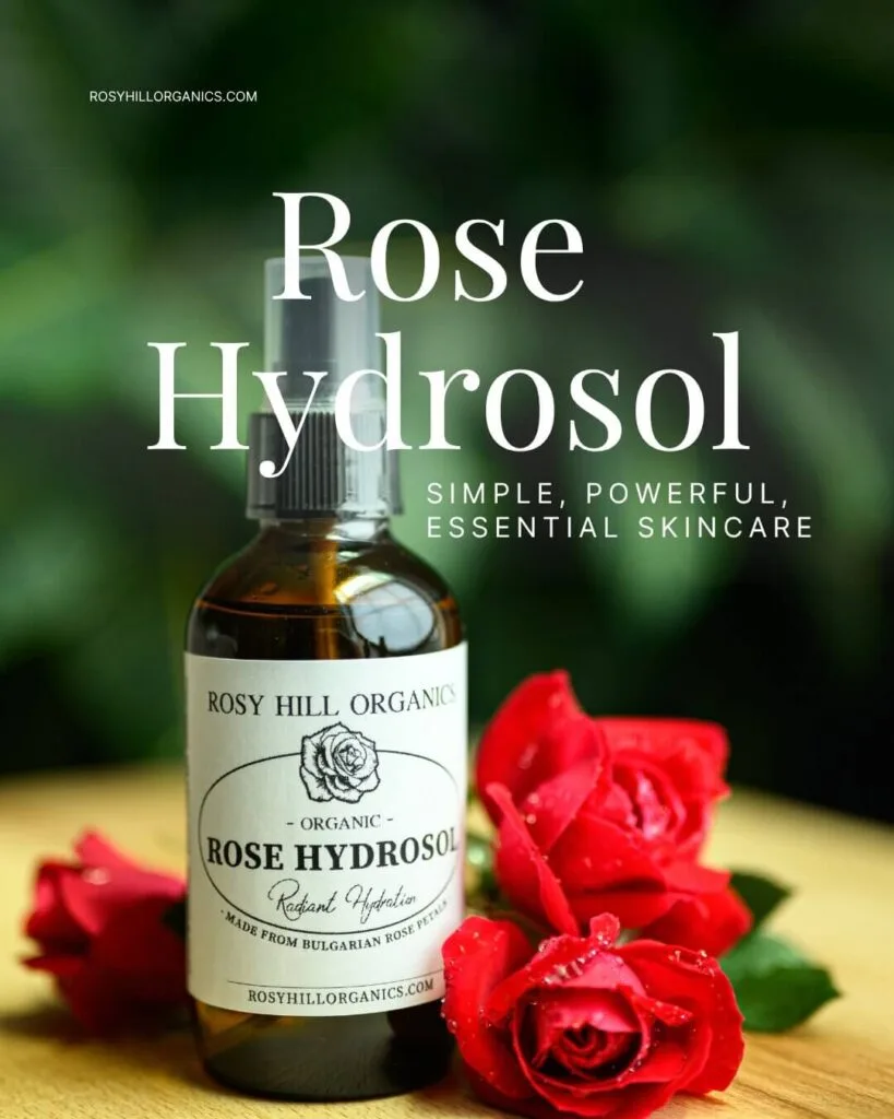 Learn About Our Products - Rose Hydrosol