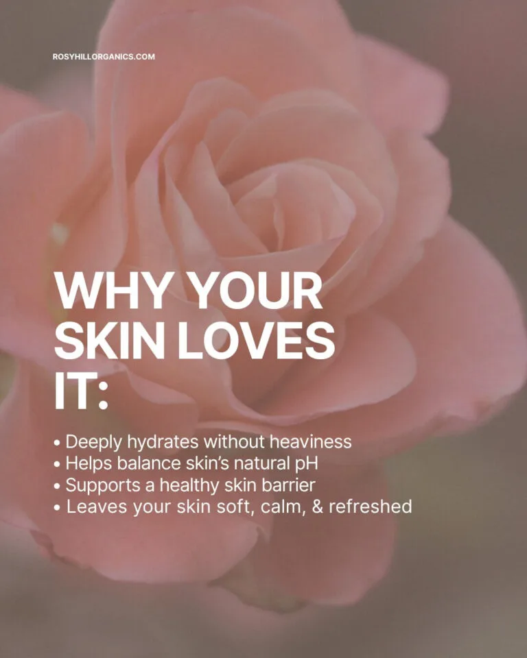 Learn About Our Products - Rose Hydrosol