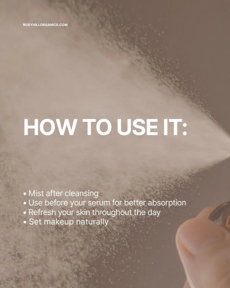 Learn About Our Products - Rose Hydrosol
