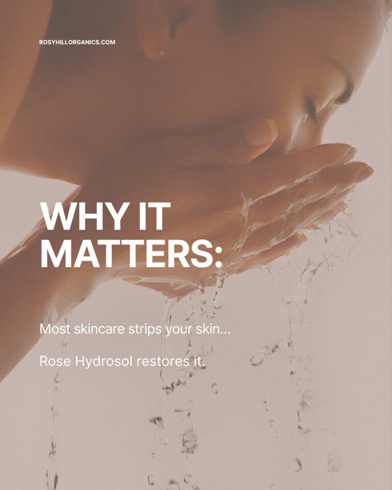 Learn About Our Products - Rose Hydrosol