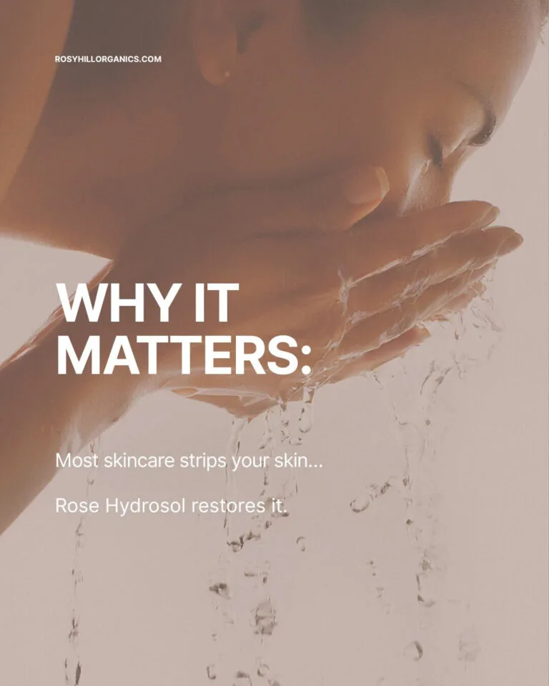Learn About Our Products - Rose Hydrosol
