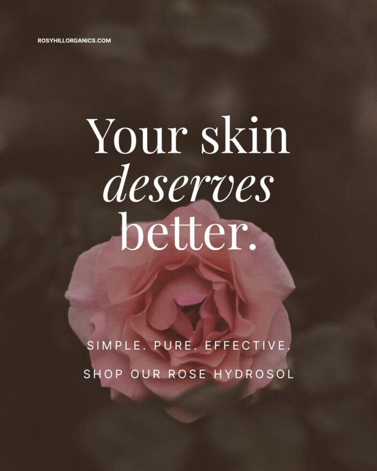 Learn About Our Products - Rose Hydrosol
